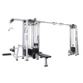 Machine d'équipement de gym 5 Station Multi-Jungle Trainer