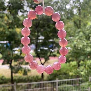 Wholesale Pink Crystal Beads and Gemstone Bracelets for Jewelry Making