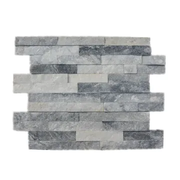 10×40cm Grey Natural Stone Wall Sidding Veneer