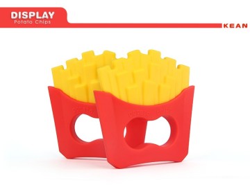 2016 manufacturer soft silicone chips baby teether silicone very sofe and safe