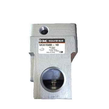 Serie SMC VEX VEX1500-10: Válvulas de potencia solenoides piloto externos y regulador para sistemas neumáticos