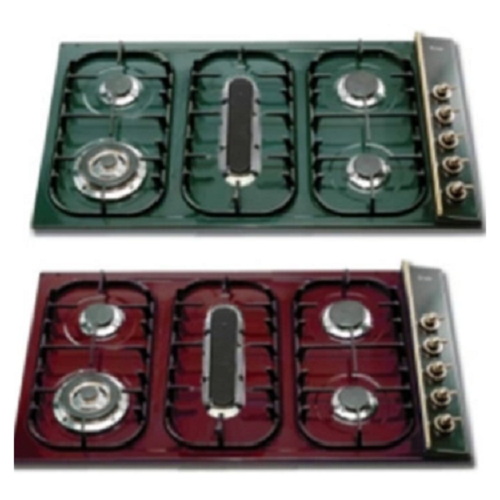 5 queimadores Euro Cooktop 5 queimadores