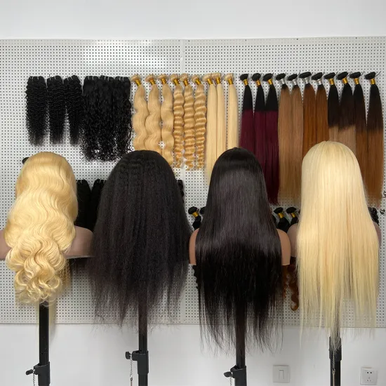 100% Mink Raw Virgin Cuticle Aligned Brazilian Blonde Lace Frontal Wig Human Hair 613 Transparent Lace Front Wigs With Baby Hair