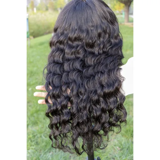 Huashuo Wholesale Good Quality 100% Brazilian Virgin Human Hair 13*6 Lace Front Wig With Baby Hair Wigs