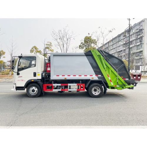 SINOTRUK 4X2 REDUSE LIXO COMPACTOR TROURCO VEÍCUL