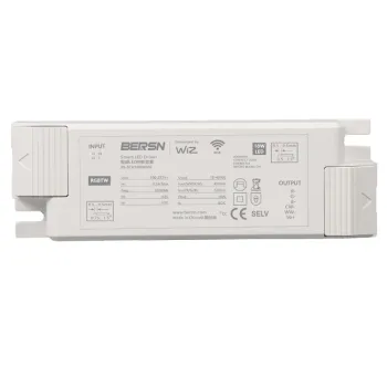 18W SmartDriver 450mA 40V RGBCCT 100-277V Smart LED Power Supply for Indoor LED Panel Light - WiFi & Bluetooth Control