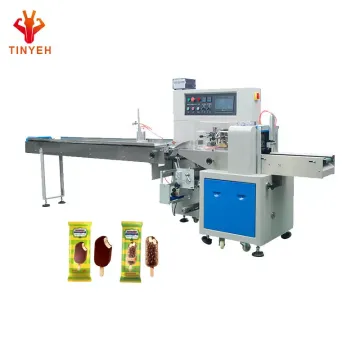 Pillow Packaging Machine for Frozen Vegetable Beef Tortilla Pita Sliced Naan Loaf Bread