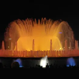 Musical Dancing Floating Water Fountain