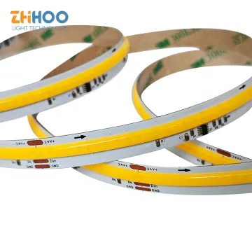 WS2811 COB LED Strip Light - 360 LEDs/m, 24V DC, Running Water Flowing & Chasing Effects, Flexible with Cool, Natural, and Warm White Lights