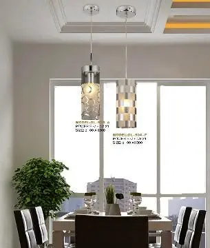 Modern metal single pendant light