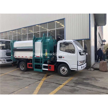 Side Loading Restaurant Waste Refuse Collection Truck
