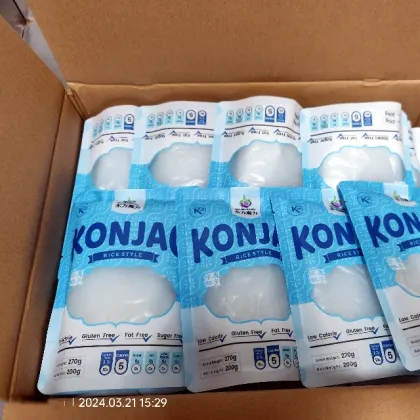Wholesale Keto-Friendly Organic Snacks: Konjac Shirataki Rice and Dietary Fiber for Weight Loss