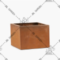 Large Square Metal Planter Boxes