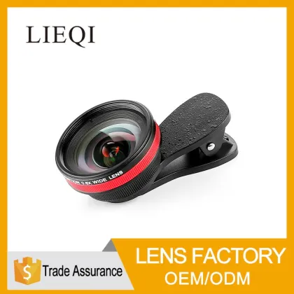 Free sample factory price OEM 3 in 1 wide angle amcor fish eye lens for mobile phone