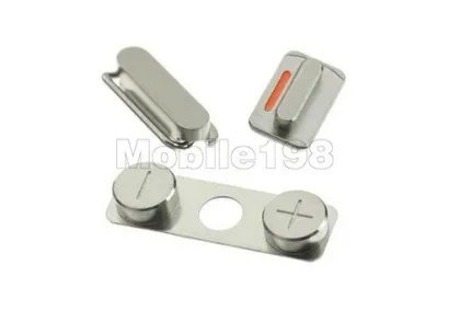 Apple iPhone 3GS iPhone 3G Silent Mute Switch Button - Black