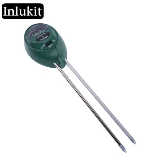 3-in-1 Soil pH Meter: Monitoring Soil pH, Moisture, and Light Sensor for Enhanced Gardening and Plant Care
