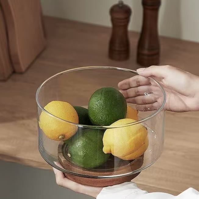 Large Glass Bowl - Aesthetic and Durable Design