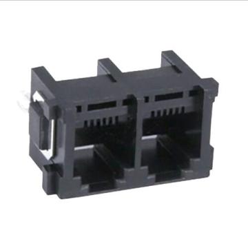 RJ11 Top Entry 8P8C 1X2P in plastica completa