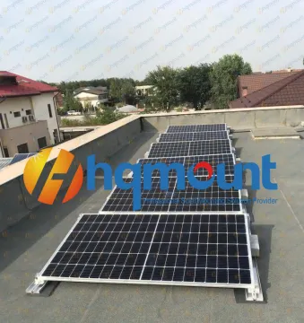  HQ Mount Solar Mounting System: Ballasted Roof Bracket for Damage-Free Installation on Flat Roofs
