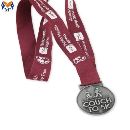 Metal sport medal custom design for sports match
