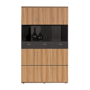 Modern Lockable Wooden Office Storage Cabinets