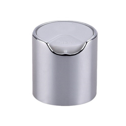 High quality cosmetic disc-top cap gold 20-410 disc top cap matte aluminum cap