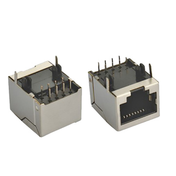 EMI1X1PなしのRJ45ジャックサイドエントリーシールド