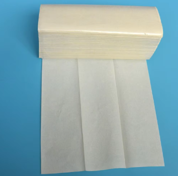 Wholesale Eco-Friendly White Embossed slimfold Hand Towel