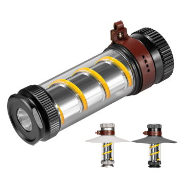 2023 XPG COB επαναφορτιζόμενες φώτα κάμπινγκ USB - Dimmable υπαίθρια λαμπτήρες έκτακτης ανάγκης