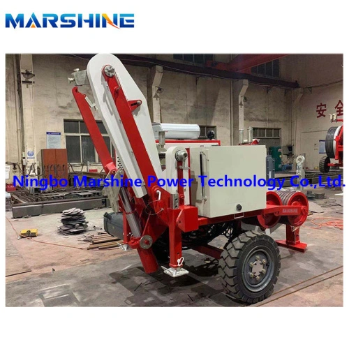 50kN stringing puller machine hydraulic cable puller China ...