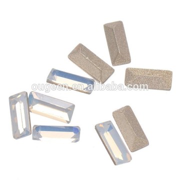 7*3mm 2016 wholesale rhineston luxury rectangle transparent rhonestone