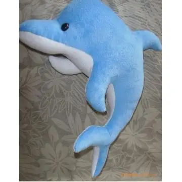 Blue Dolphin Toy Plush Toy Baby Toy