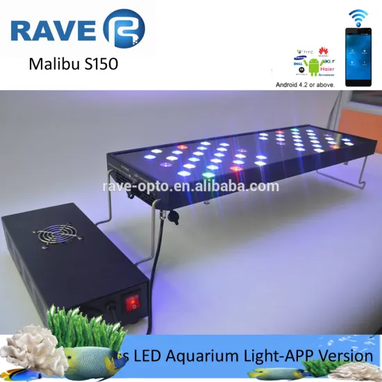 0.6m Full Spectrum APP Control LED Aquarium Lights 150W for Aquarium