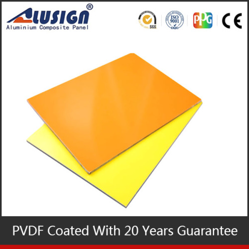 Alusign best building material/aluminium composite plastic panels