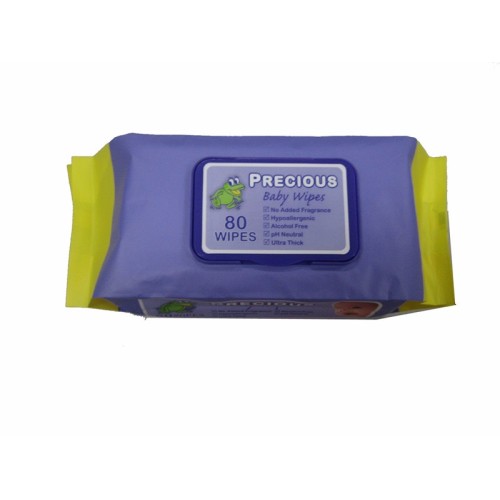 2020 Neue Produkte 80PCS Spunlace Baby Wet Wipes