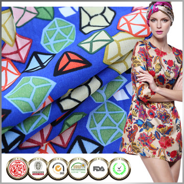 Best saled SGS Certified Chiffon Satin Printing