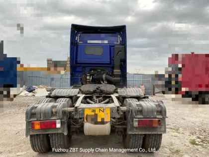 Second Hand Foton Auman Gtl Heavy Duty Cargo Tractor Head Trucks Container Lorry Trailer Truck