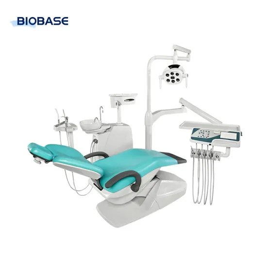Portable Electric Dental Unit Chair with Air Compressor for Hospitals and Clinics