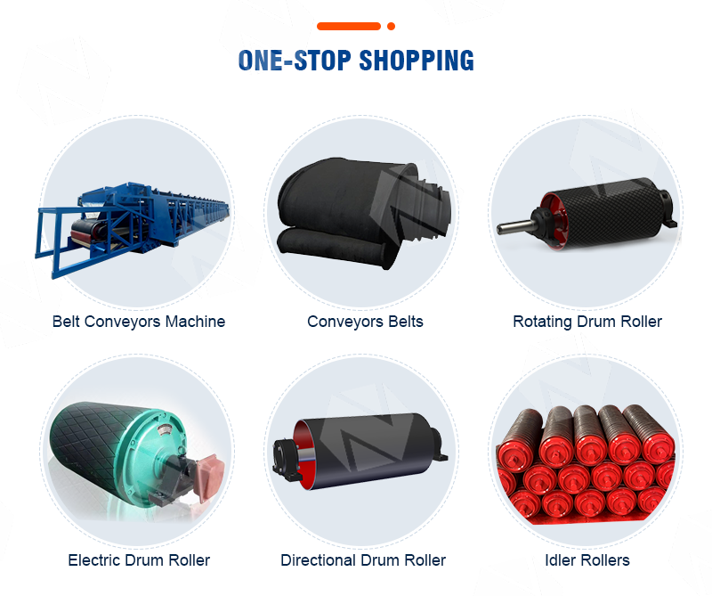 Steel Drum Magnetic Head Driving Pulley for Coal Belt Conveyors