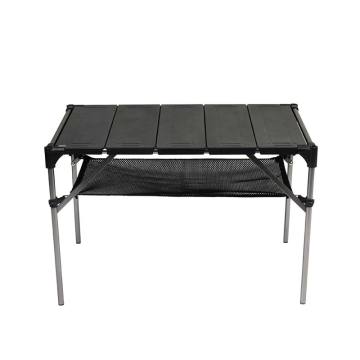 Aluminium -Holzpicknick -Klapptisch zum Camping