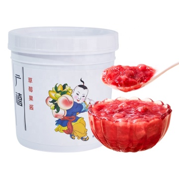 1,3 kg Premium -Erdbeermarmelade mit Granulat: Der perfekte Spread für Ihren Frühstückstisch