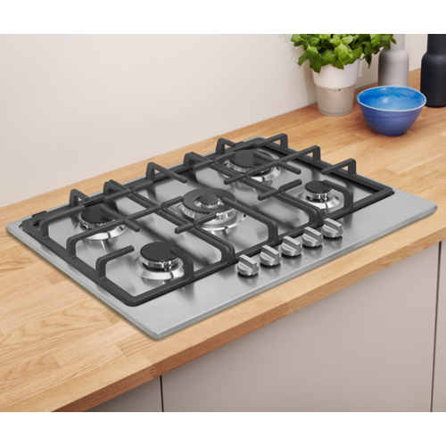 Smeg Gas Cooktop Stainless Steel 60cm