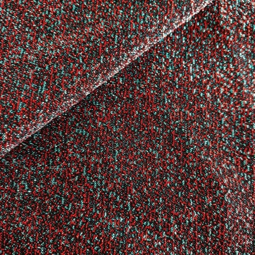 Two Tone Yarn Dyed Jijimi Knitted Clothing Fabric