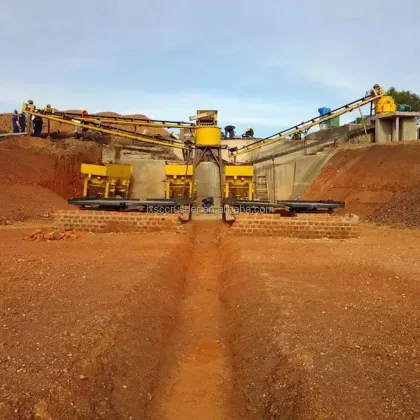 50tph Barite Washing Plant and Complete Set Barite Beneficiation Processing Equipment