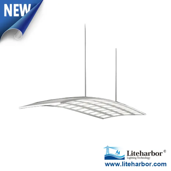 Semi-Gloss White Pandent Mount Oled lighting panel Pendant Mount liteharbor