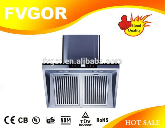 home appliance exhaust side wall mounted range hood with LCD display CXW-OH701N