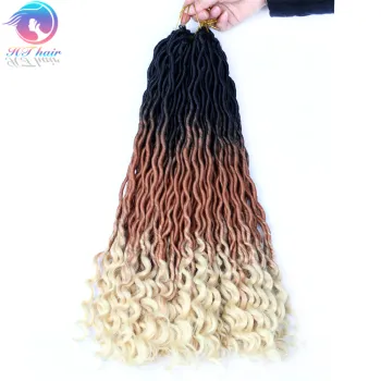 Wholesale Ombre Synthetic Crochet Dreadlocks Faux Locs