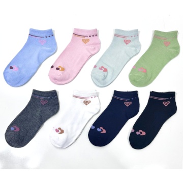 Socks with a popular flower pattern