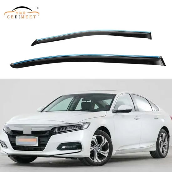 Sun Visor and Acrylic Window Deflector for Honda Accord 2014-2017