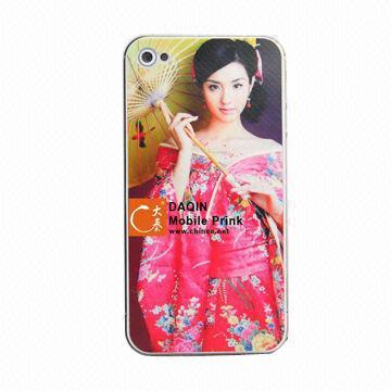 3D printer for cell phone skin